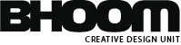 BHOOM CREATIVE DESIGN UNIT Logo